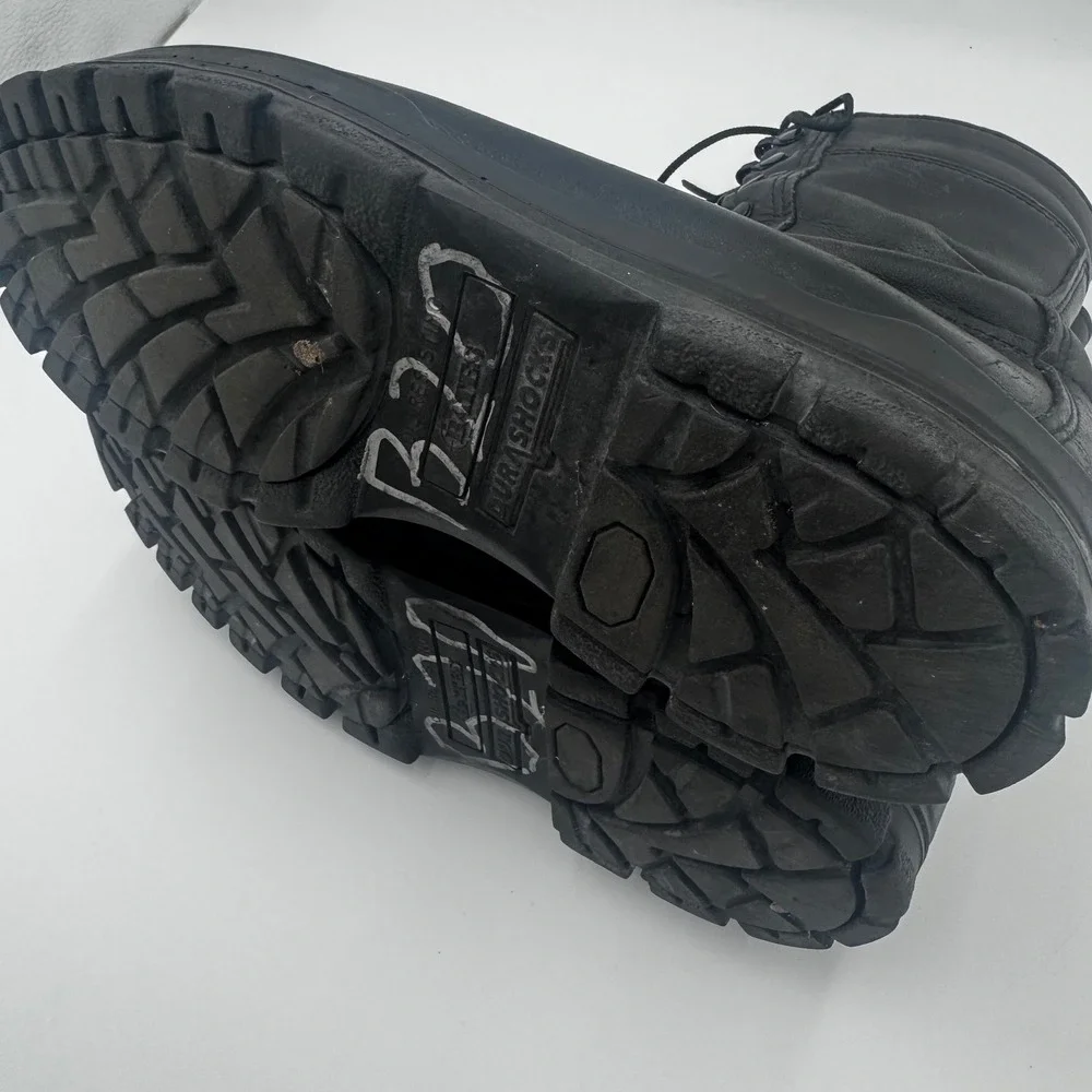 Bates DuraShocks Military Tactical Work Boots 10 M Black Leather E01621A